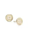 Saks Fifth Avenue Made In Italy Women's 14k Yellow Gold Stud Earrings In Yellow Gold