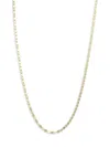 SAKS FIFTH AVENUE MADE IN ITALY WOMEN'S 14K YELLOW GOLD VALENTINO LINK CHAIN NECKLACE