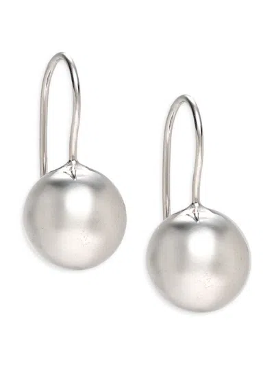 Saks Fifth Avenue Made In Italy Women's Sterling Silver Ball Drop Earrings