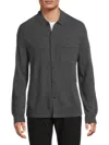 Saks Fifth Avenue Men's 100% Cashmere Classic-fit Cardigan In Black