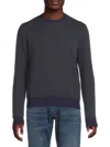 Saks Fifth Avenue Men's 100% Cashmere Classic-fit Sweater In Black
