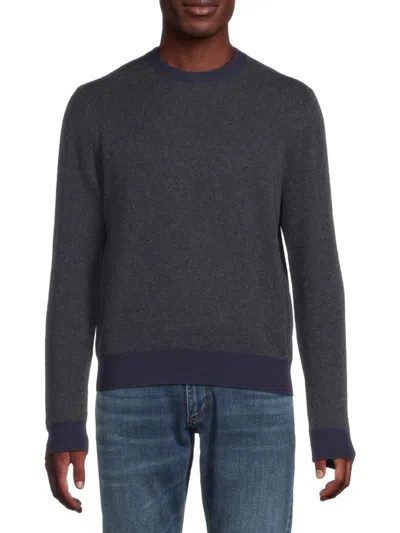 Saks Fifth Avenue Men's 100% Cashmere Classic-fit Sweater In Black