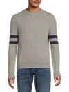 Saks Fifth Avenue Men's 100% Cashmere Classic-fit Sweater In Gray