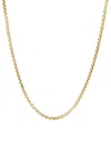 SAKS FIFTH AVENUE MEN'S 14K YELLOW GOLD 22" ROUND BOX CHAIN NECKLACE