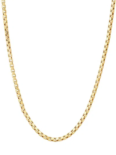 Saks Fifth Avenue Men's 14k Yellow Gold 22" Round Box Chain Necklace