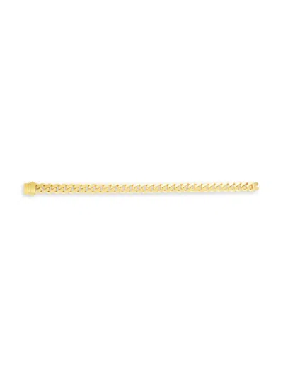 Saks Fifth Avenue Men's 14k Yellow Gold Cuban Chain Bracelet