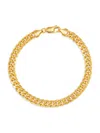 Saks Fifth Avenue Men's 14k Yellow Gold Miami Curb Chain Bracelet In Yellow Gold