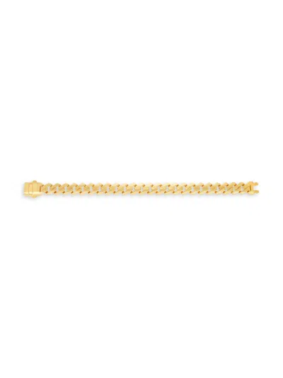Saks Fifth Avenue Men's 14k Yellow Gold Monaco Chain Edge Bracelet