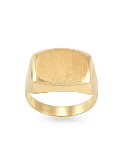 Saks Fifth Avenue Men's 14k Yellow Gold Signet Ring
