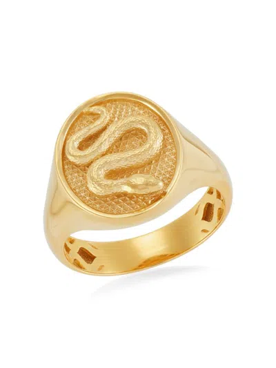Saks Fifth Avenue Men's 14k Yellow Gold Snake Ring
