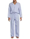 Saks Fifth Avenue Men's 2-piece Pajama Set In Blue