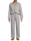 Saks Fifth Avenue Men's 2-piece Pajama Set In Grey
