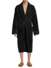 Saks Fifth Avenue Men's Ashtin Waist Tie Robe In Black
