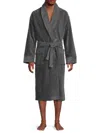 Saks Fifth Avenue Men's Ashtin Waist Tie Robe In Charcoal