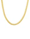 Saks Fifth Avenue Men's Build Your Own Collection 14k Yellow Gold Classic Miami Cuban Chain Necklace In 8.2 Mm
