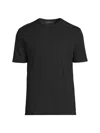 Saks Fifth Avenue Men's Collection Basic Crewneck T-shirt In Black