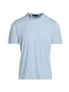 Saks Fifth Avenue Men's Collection Basic Crewneck T-shirt In Blue