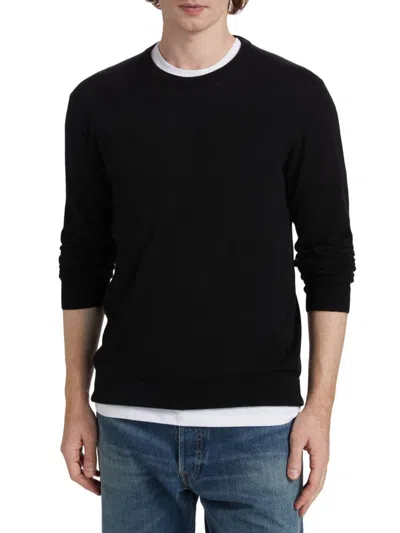 Saks Fifth Avenue Men's Collection Cashmere Crewneck Sweater In Black