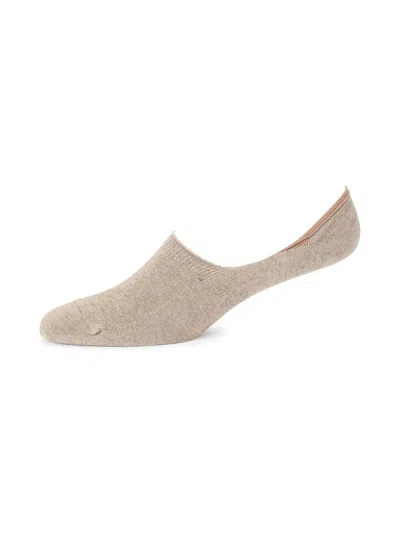 Saks Fifth Avenue Men's Collection Cotton Footie Socks In Gray