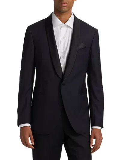 Saks Fifth Avenue Men's Collection Floral Medallion Blazer In Navy
