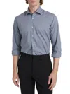 Saks Fifth Avenue Men's Collection Navy Check Shirt In Navy