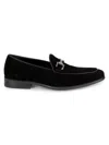 Saks Fifth Avenue Men's David Velvet Bit Loafers In Black