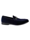 SAKS FIFTH AVENUE MEN'S DAVID VELVET BIT LOAFERS