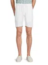 Saks Fifth Avenue Men's Linen Blend Drawstring Shorts In White