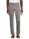 Saks Fifth Avenue Men's Flat Front Chino Pant In Cloudy Grey