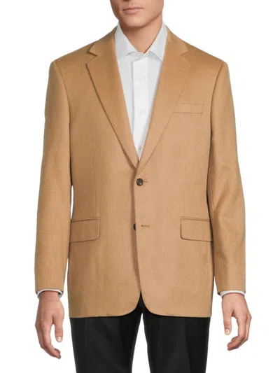 Saks Fifth Avenue Men's Classic Fit Camel Hair Blazer