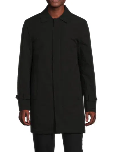 Saks Fifth Avenue Men's Haydon Long Coat In Black