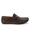 SAKS FIFTH AVENUE MEN'S LEATHER BIT DRIVING LOAFERS
