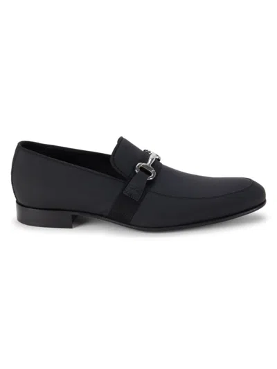 Saks Fifth Avenue Men's Leather Bit Loafers In Black