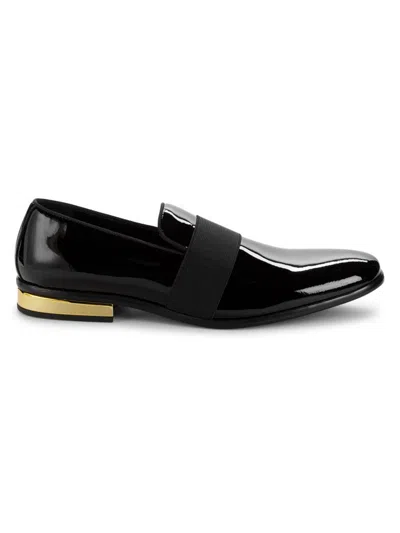 Saks Fifth Avenue Men's Leather Loafer In Black Patent