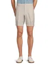 Saks Fifth Avenue Men's Linen Blend Flat Front Shorts In Acorn