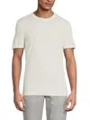 Saks Fifth Avenue Men's Rolnek Solid Cotton T-shirt In White