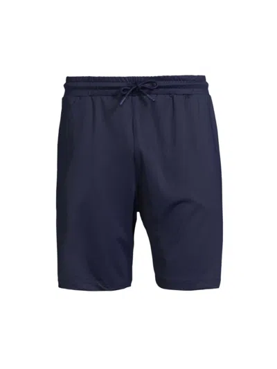 Saks Fifth Avenue Men's Slim-fit Active Shorts In Navy