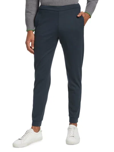 Saks Fifth Avenue Men's Slim-fit Solid Jogger Pants In Tap Shoe