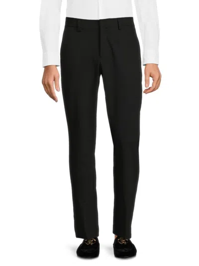 Saks Fifth Avenue Men's Solid Dress Pants In Black