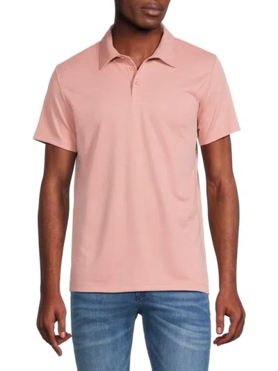 Saks Fifth Avenue Men's Solid Polo In Apricot