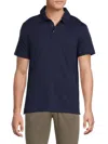 Saks Fifth Avenue Men's Solid Polo In Black