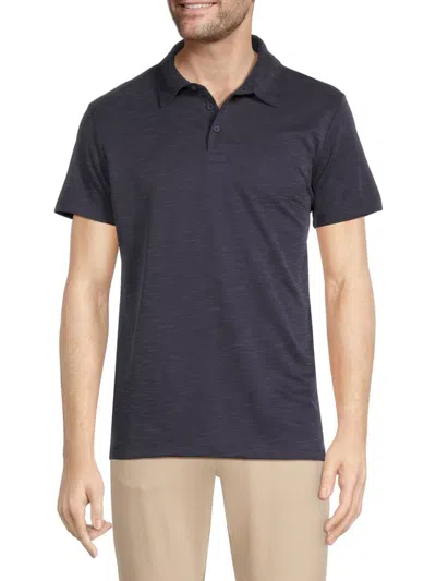 Saks Fifth Avenue Men's Solid Polo In Navy