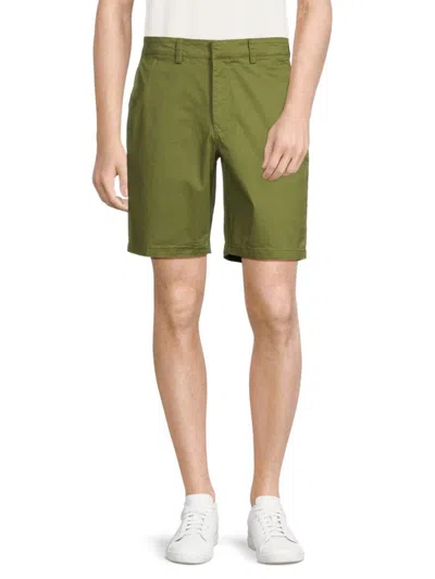 Saks Fifth Avenue Men's Solid Shorts In Mineral Grey