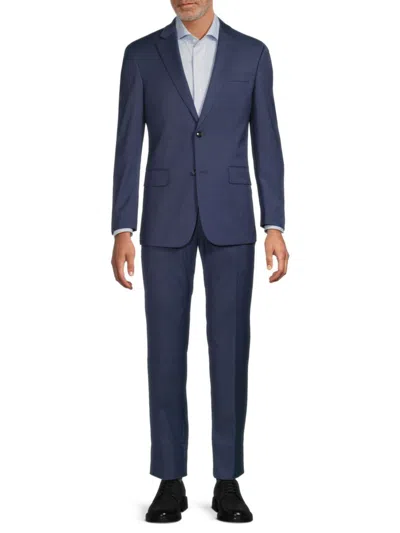 Saks Fifth Avenue Men's Solid Two-button Modern-fit Suit
