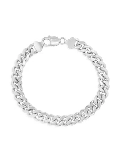 Saks Fifth Avenue Men's Sterling Silver Curb Chain Bracelet