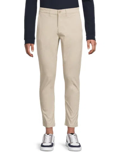 Saks Fifth Avenue Men's Straight Chino Pants In Travertine