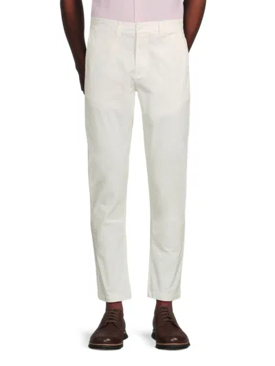 Saks Fifth Avenue Men's Straight Chino Pants In White