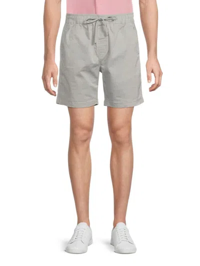 Saks Fifth Avenue Collection Classic Swim Shorts In Light Grey