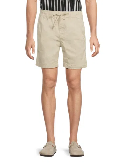 Saks Fifth Avenue Men's Stretch Cotton Chino Shorts In Mid Blue