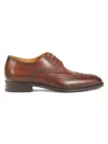 Saks Fifth Avenue Men's Timothee Leather Brogues In Brown